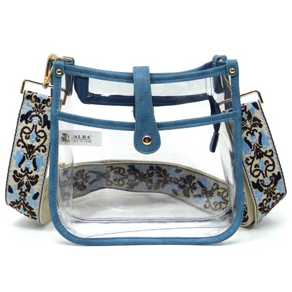 AD770T JN CLEAR CROSSBODY BAG