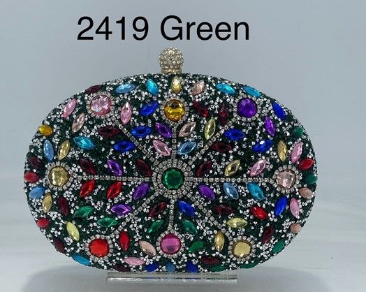 G2419 GN BLING EVENNING BAG