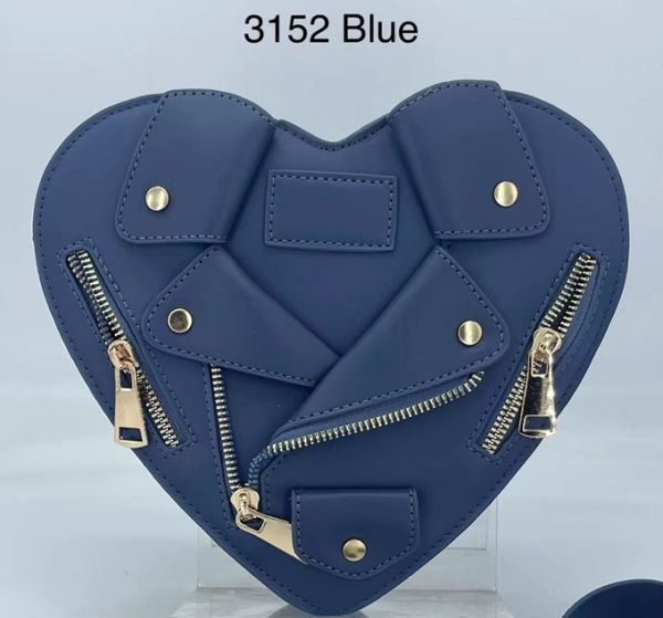 3152 NA  HEART SHAPE CROSS BODY BAG