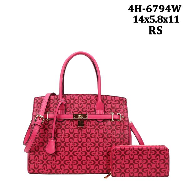 4H-6794W RS DESIGNER FASHION BAG WITH WALLET