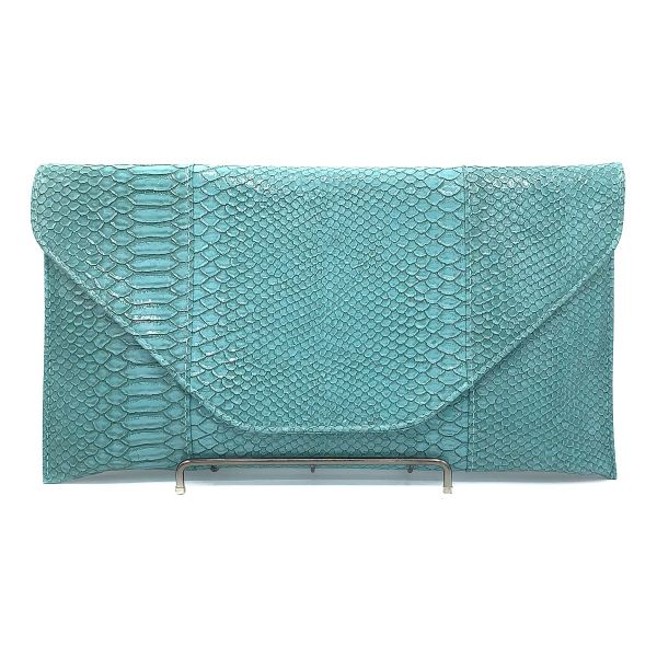 7010SNK2 TQ SNAKE SKIN CLUCH BAG