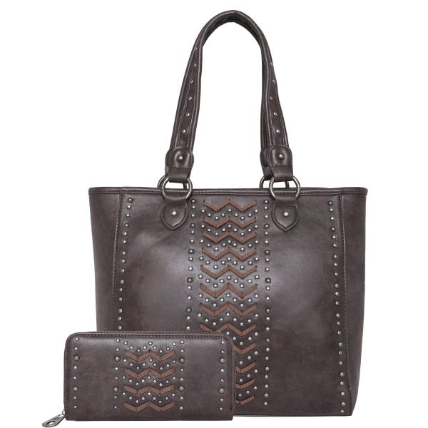 ABZ-G046W CF  American Bling Concealed Carry Tote and Wallet