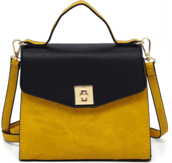 AS2771 MS/BK COLOR MIX CROSBODY BAG