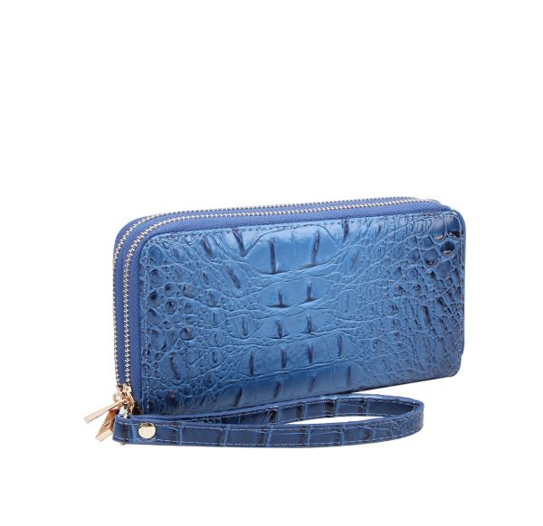 AC0012 BL CROCO WALLET