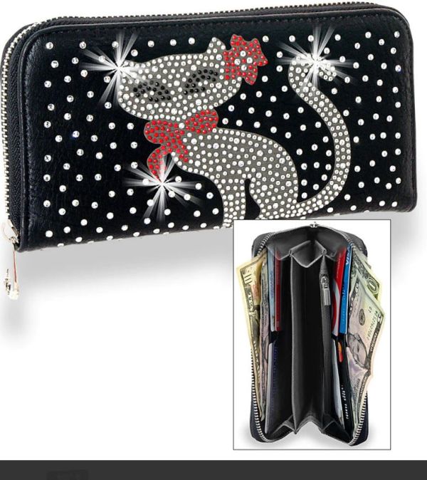 BLW-7211 BK  CAT WALLET