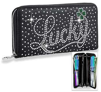 BLW-7383 BK LUCKY  WALLET