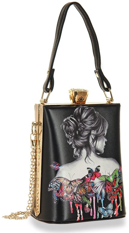 BXQ-0230 ML HIP ART PRINT PETITE BAG