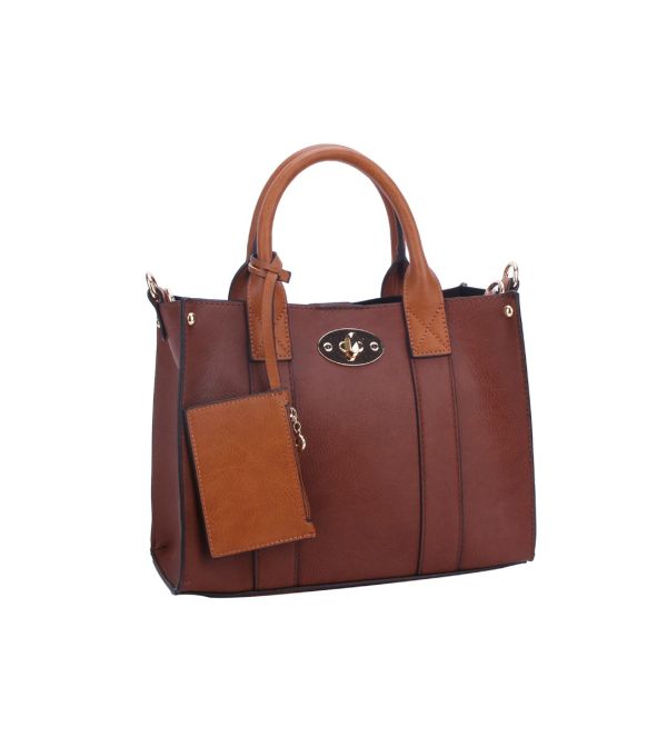 WU061 CF FASHION SATCHEL 3 IN 1 BAG