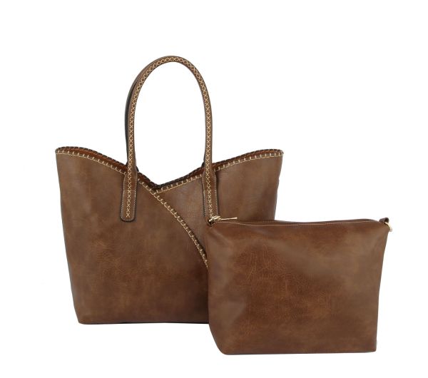 COL001-2 CF 2PC SHOPPING BAG