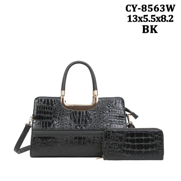 CY-8563W BK COROCO WITH WALLET