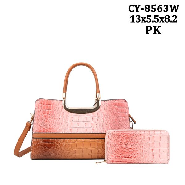 CY-8563W PK COROCO WITH WALLET