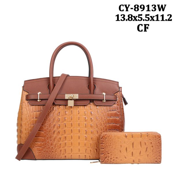 CY-8913W CF CROCO SACHAL WITH WALLET