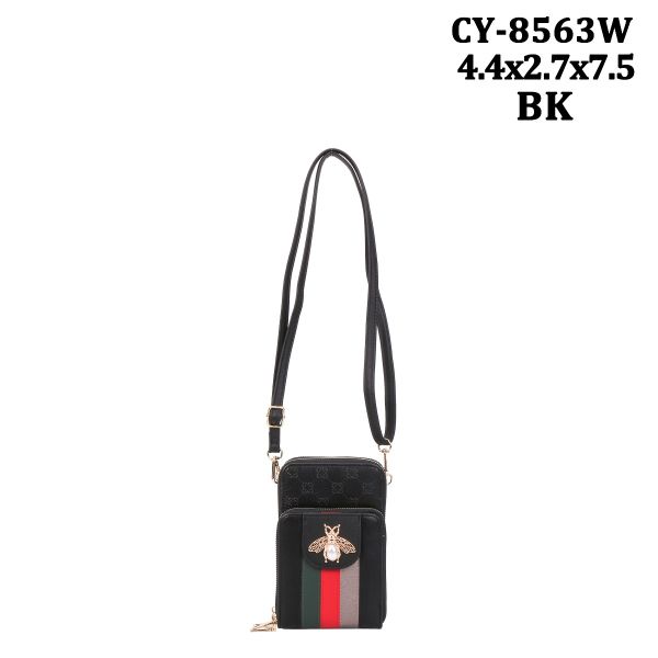 DM-8640 BK PHONE CASE CROSBODY BAG