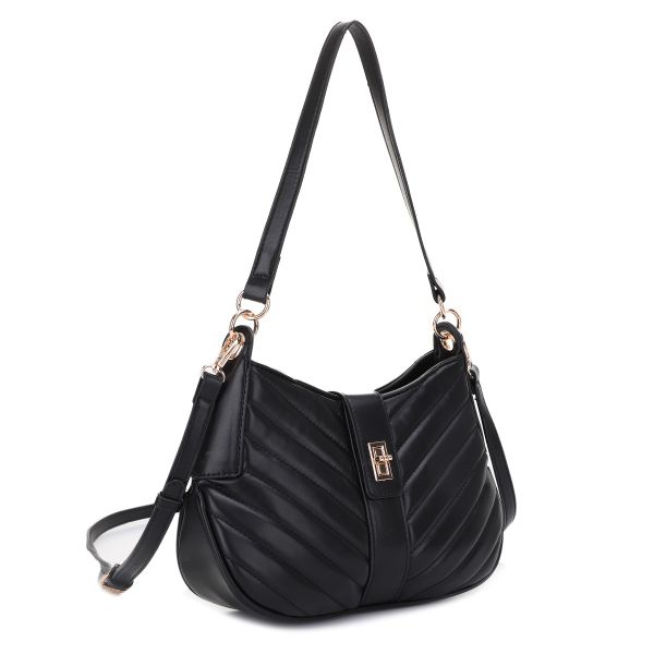 EJ55161-6 BK DESIGNER CROSBODY BAG