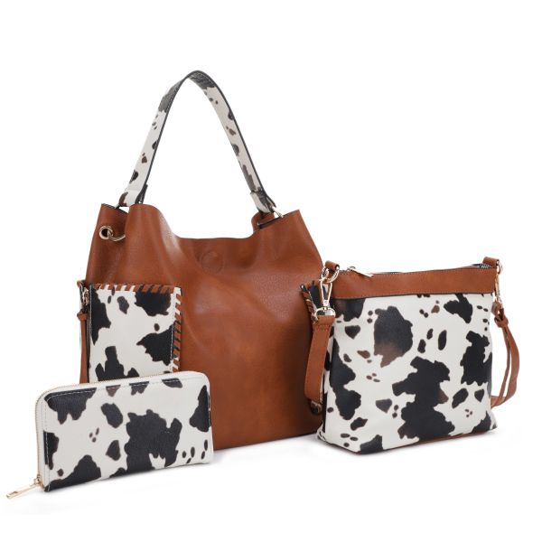 EJ95037U3 TN/COW  COWPRINT 3PC SETS