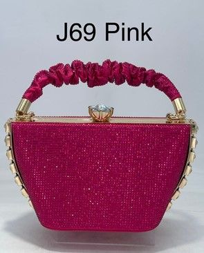 J69 PINK EVENNING BAG