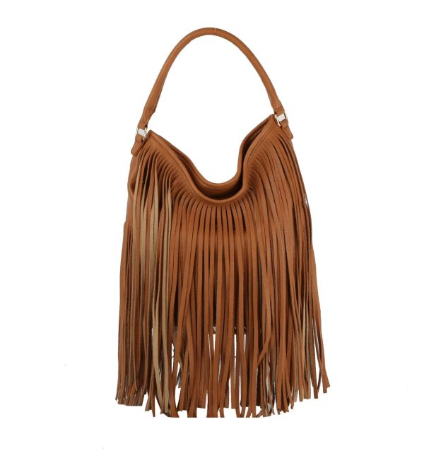 JY-0465 TN FRINAGE HOBO BAG