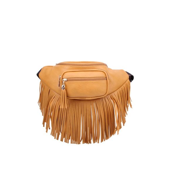 KL088 MD Fashion Fringe Tassel Fanny Pack Waist Bag