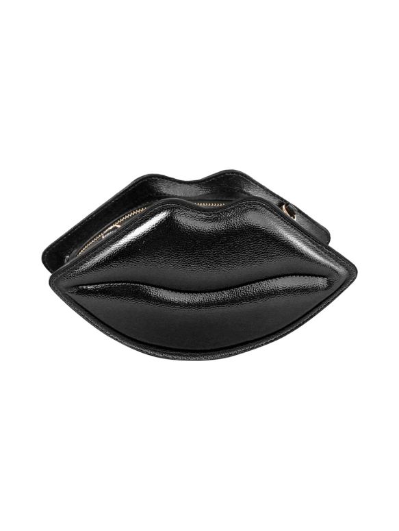 LDH001-Z BK LIP CROSSBODY BAG