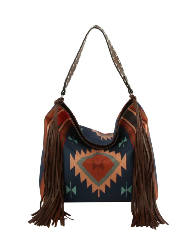 LHU441-1 NV FRINGE BAG