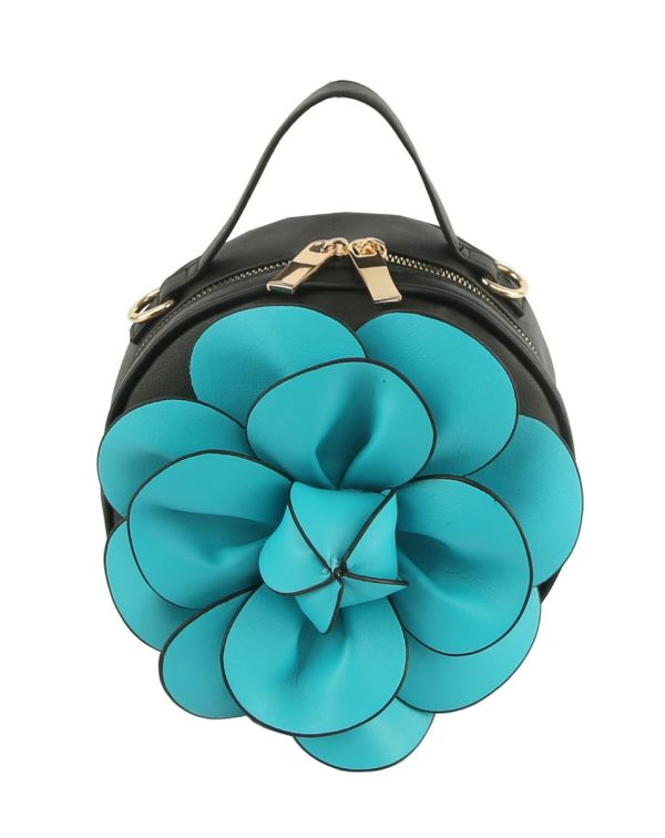 LHU472 TL CROSSBODY FLOWER BAG