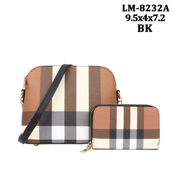 LM-8232A BK PLATE WITH WALLET