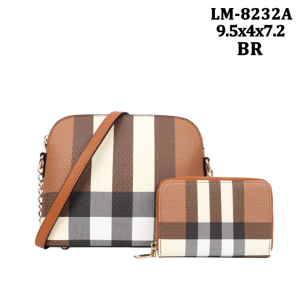 LM-8232A BR PLATE WITH WALLET