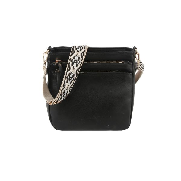 LQ343-Z BK DESIGNER CROSSBODY BAG