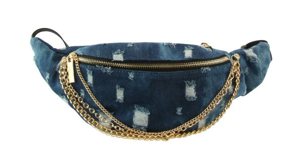 LY104 D DENIM WAIST BAG