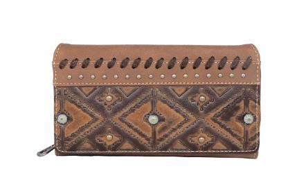 MW1064-W010 BR Montana West Aztec Collection WalleT