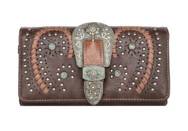 MW1116-W018 CF Montana West Buckle Collection Wallet