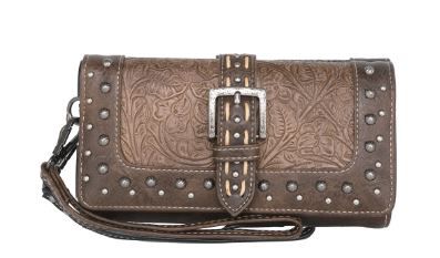 MW1117-W010 CF  Montana West Embossed Collection Wallet