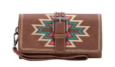 MW1123-W002 BR Montana West Aztec Collection Wallet 