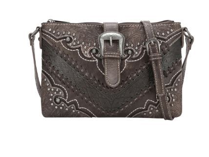 MW1131-181 CF  Montana West Buckle Collection Clutch/Crossbody