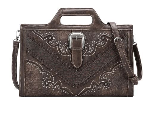 MW1131-922 CF Montana West Buckle Collection Laptop Case