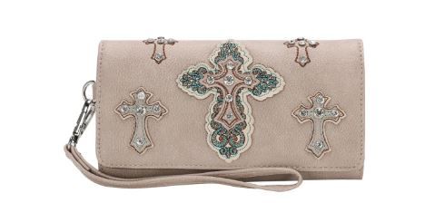 MW1136-W002 TN Montana West Spiritual Collection Wallet