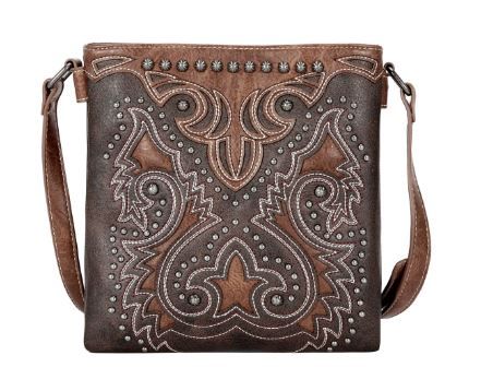 MW1137G-9360 CF Montana West Cut-Out Collection Concealed Carry Crossbody