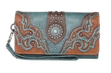 MW1144-W018 TQ Montana West Cut-out Collection Wallet