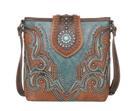 MW1144G-9360 TQ Montana West Cut-out Collection Concealed Carry Crossbody