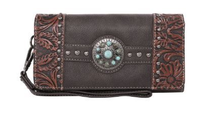 MW1146-W018 CF Montana West Concho Collection Wallet