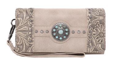 MW1146-W018 TN Montana West Concho Collection Wallet