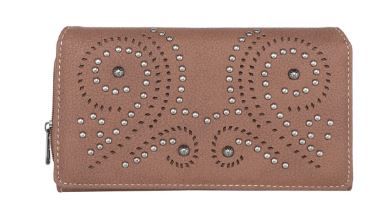 MW1154-W010 BR  Montana West Cut-Out Collection Wallet