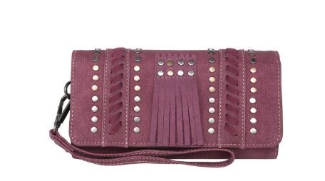 MW1208-W002 BD Montana West Fringe Collection Wallet