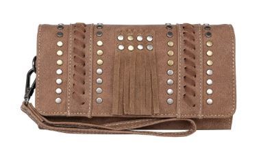 MW1208-W002 BR Montana West Fringe Collection Wallet