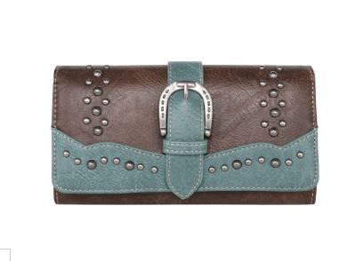 MW1209-W018 CF Montana West Buckle Collection Wallet