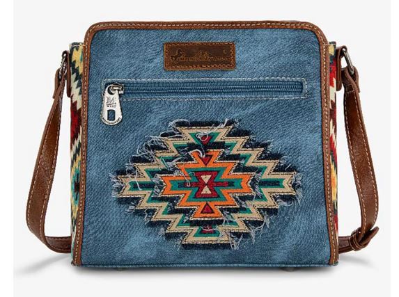 MW1210-8360 JN Montana West Aztec Jean Collection Crossbody