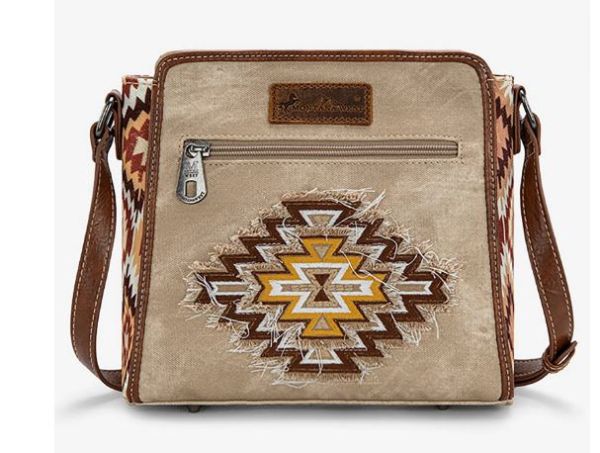 MW1210-8360 TN Montana West Aztec Jean Collection Crossbody