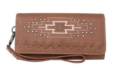 MW1214-W002 BR Montana West Aztec Collection Wallet