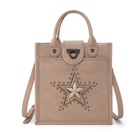 MW1288-8360 KH Montana West Lonestar Collection Tote/ Crossbody