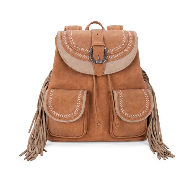 MW1289-9110 TN Montana West Fringe Buckle Collection Backpack